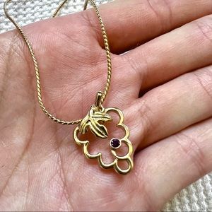 Avon Golden fruit pendant collection